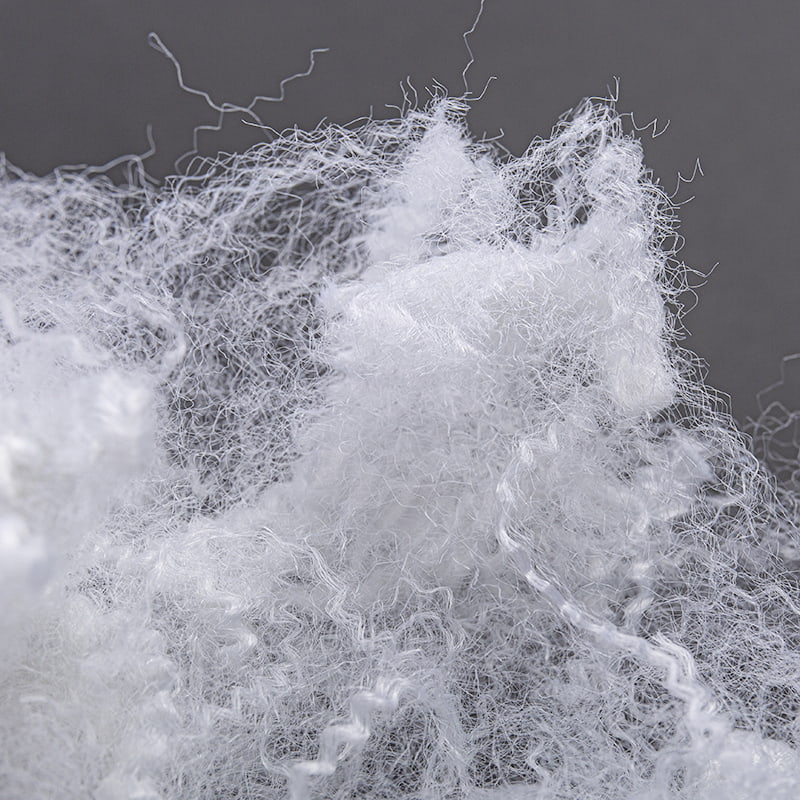 ألياف بوليستر مجوفة مقاومة للهب 6D×64mm ألياف بوليستر مجوفة مقاومة للهب 6D×64mm